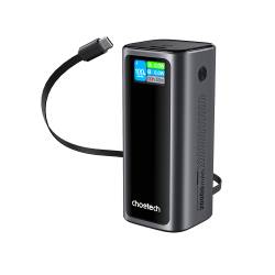 Фото 1 Повербанк Choetech B815 20000мА·ч 130W Grey со встроенным кабелем