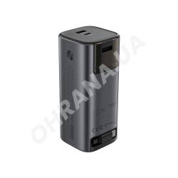 Фото 2 Повербанк Choetech B815 20000мА·ч 130W Grey со встроенным кабелем