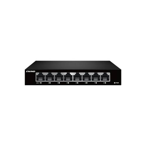Фото 8-портовий комутатор некерований Ewind EW-S1608CGU