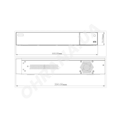 Фото IP PoE видеорегистратор TVT TD-3316H4-16P-A2 16-канальный до 12 Мп
