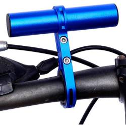 Фото 1 Велосипедний розширювач керма 102 мм, синій