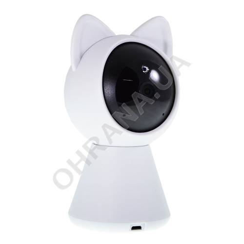 Фото IP Wi-Fi камера PoliceCam IPC-6025 Cat 2 Мп (2.8 мм) White