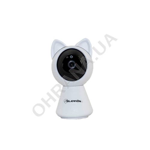 Фото IP Wi-Fi камера PoliceCam IPC-6025 Cat 2 Мп (2.8 мм) White