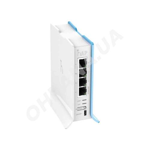 Фото Wi-Fi точка доступу MikroTik hAP liteTC (RB941-2nD-TC) з 4 портами Ethernet