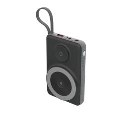 Фото 1 Повербанк Choetech B695 10000мА·ч 22.5W Black беспроводная зарядка для смартфонов и Apple Watch