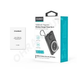 Фото 4 Повербанк Choetech B695 10000мА·ч 22.5W Black беспроводная зарядка для смартфонов и Apple Watch