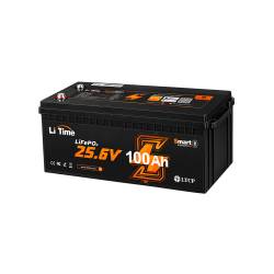 Фото 1 Аккумулятор LiFePO4 LiTime L24V100-100-BASIC-BT-8-A160 25.6 В, 100 А·ч