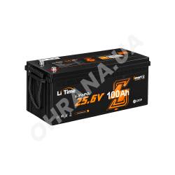 Фото 2 Аккумулятор LiFePO4 LiTime L24V100-100-BASIC-BT-8-A160 25.6 В, 100 А·ч