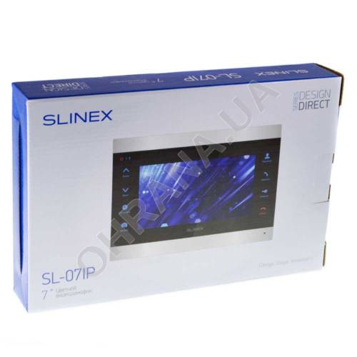 Фото IP Wi-Fi відеодомофон Slinex SL-07IPHD Black