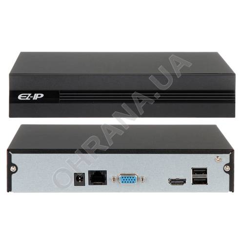Фото IP Compact відеореєстратор ЄZ-IP NVR1B08HC/E 8 канальний до 6 Мп
