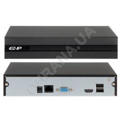 Фото 2 IP Compact відеореєстратор ЄZ-IP NVR1B08HC/E 8 канальний до 6 Мп