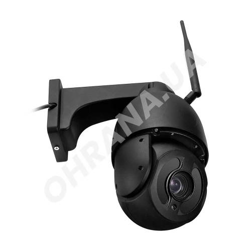 Фото IP 4G PTZ камера SC-9192IG20Z 2 Мп (4.7-94 мм) с микрофоном Black