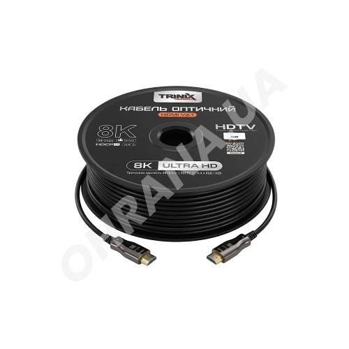 Фото Інтерфейсний кабель HDMI V2.1 оптичний 45 м Trinix