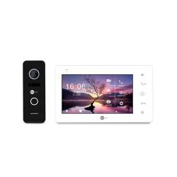 Фото 1 Комплект відеодомофону Neolight NeoKIT HD+ White+Black