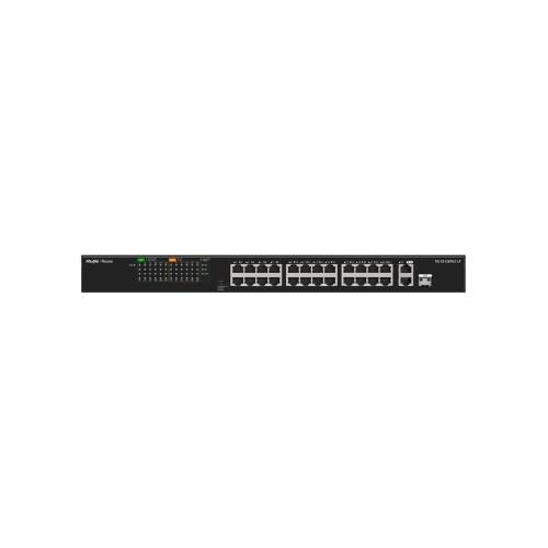Фото 26-портовый неуправляемый PoE коммутатор Ruijie Reyee RG-ES126FGS-LP