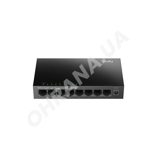 Фото 8-портовий керований комутатор Cudy GS108E