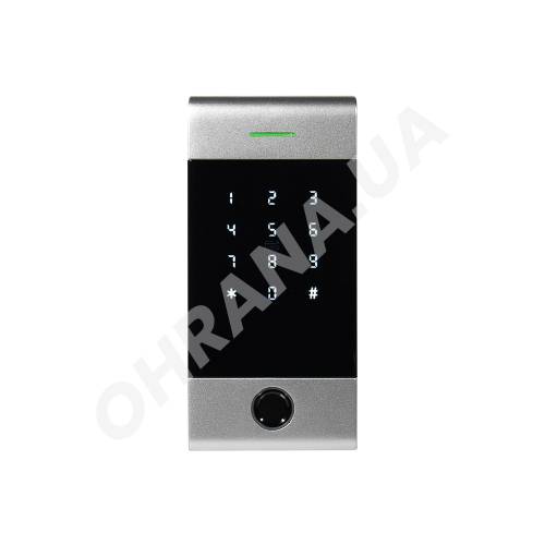 Фото Клавіатура з Bluetooth, з контролером, зчитувачем відбитків пальців та карт Mifare Trinix TRK-1206BTFW Silver