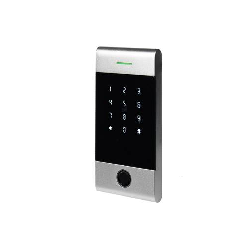 Фото Клавіатура з Bluetooth, з контролером, зчитувачем відбитків пальців та карт Mifare Trinix TRK-1206BTFW Silver