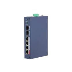 Фото 1 6-портовий керований PoE комутатор Dahua DH-CHS4206-4ET-90