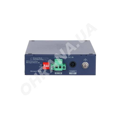 Фото 6-портовий керований PoE комутатор Dahua DH-CHS4206-4ET-90