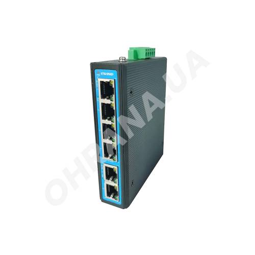 Фото 6-портовий некерований комутатор Ewind EW-PIS1706FE