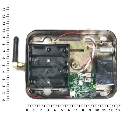 Фото Автономный замок невидимка InterVision ULTRA GHOST LOCK 2 с радиоуправлением