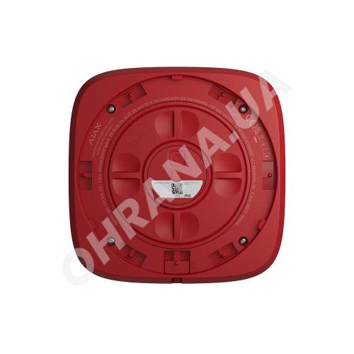 Фото Беспроводной адресный пожарный извещатель звуковой Ajax EN54 FireProtect (Sounder) Red