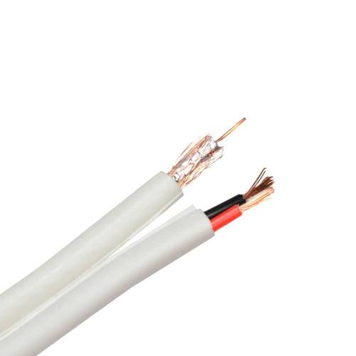 Фото Комбінований кабель Dialan 3C2V (40%) 1х0.5 Cu і 2х0.5 CCA неекранований білий
