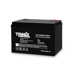 Фото 1 Аккумулятор свинцово-кислотный Trinix 12 В, 100 А·ч