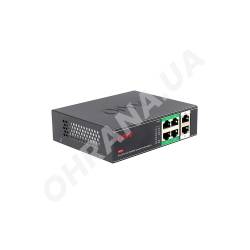 Фото 2 6-портовый неуправляемый PoE коммутатор ONV-H3064PS