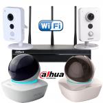 Фото 4 камерний внутрішній Wi-Fi комплект 4 МР відеоспостереження DH-NVR4104HS-W-S2/DH-IPC-K46P/DH-IPC-A46P