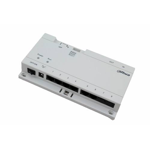 Фото Passive PoE 6 портовый коммутатор для IP домофонных систем DH-VTNS1060A