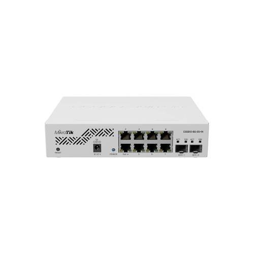 Фото 8-портовий керований PoE комутатор MikroTik CSS610-8G-2S+IN
