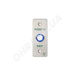 Фото 2 Кнопка выхода Yli Electronic PBK-814A(LED) с LED-подсветкой