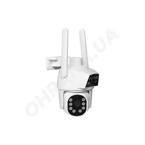 Фото IP Wi-Fi PTZ-відеокамера Light Vision VLC-9192WI/2C 2Мп + 2Мп (3.6 + 3.6 мм) з мікрофоном