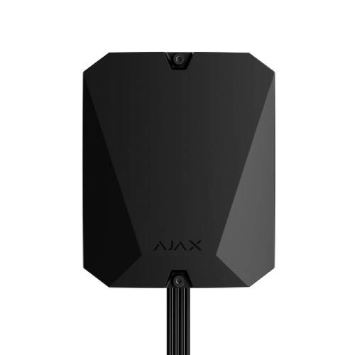 Фото Модуль інтеграції сторонніх дротових пристроїв Ajax MultiTransmitter Fibra Black