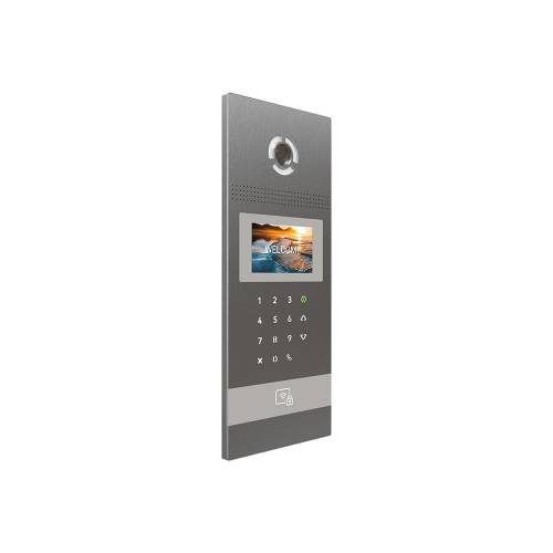 Фото Многоабонентская гибридная вызывная панель BAS-IP AA-12HFB 2 Мп Silver