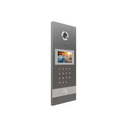 Фото 1 Многоабонентская гибридная вызывная панель BAS-IP AA-12HFB 2 Мп Silver