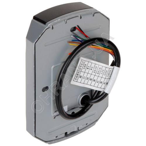 Фото Антивандальний RFID зчитувач карт Mifare з клавіатурою Hikvision DS-K1104MK