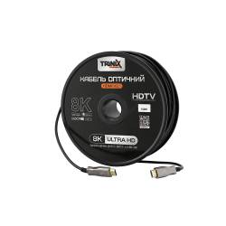 Фото 1 Інтерфейсний кабель HDMI V2.1 оптичний 100 м Trinix