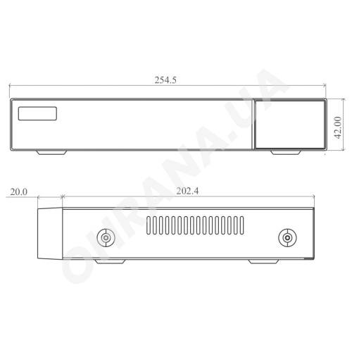 Фото IP видеорегистратор TVT TD-3016H1-B1-B (64-64) 16 канальный до 6 Мп