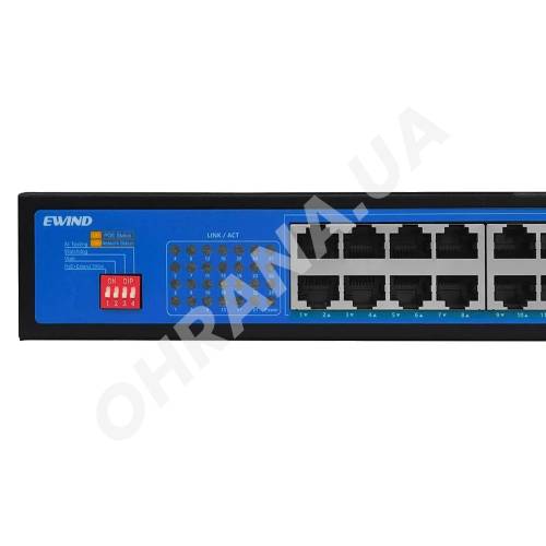 Фото 27-портовий SFP з підтримкою PoE Ewind EW-S1927CF-AP