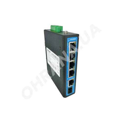 Фото 6-портовий некерований комутатор Ewind EW-PIS1806F-4GE PoE