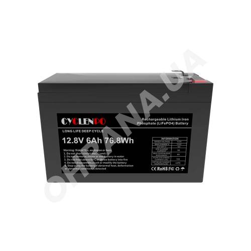 Фото Акумулятор LiFePO4 Cyclen 12.8 В, 100 А·год