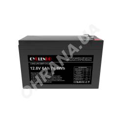 Фото 2 Акумулятор LiFePO4 Cyclen 12.8 В, 100 А·год