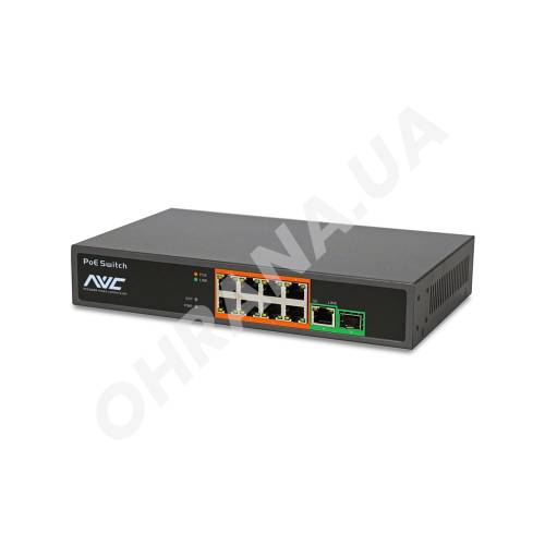 Фото 10-портовый PoE коммутатор NVC-908GS