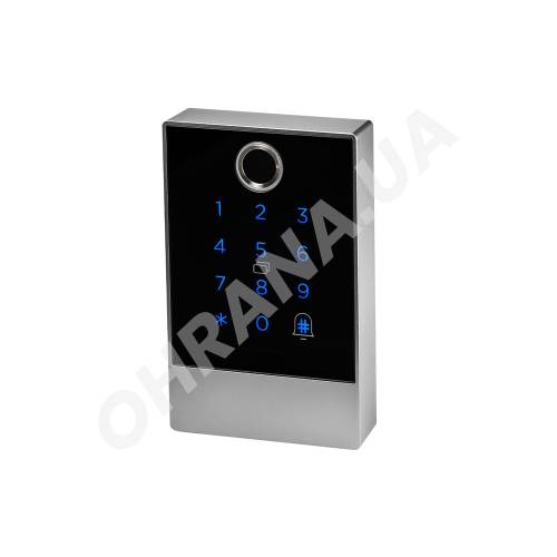 Фото Клавіатура з Bluetooth, з контролером, зчитувачем відбитків пальців та карт Trinix TRK-1106BTFW