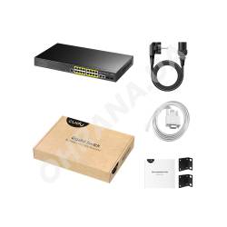 Фото 4 20-портовий некерований PoE комутатор Cudy GS1010PS2