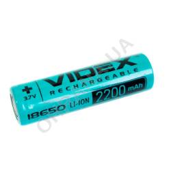 Фото 3 Аккумулятор литий-ионный VIDEX 18650 3.7 В, 2200 мА·ч (без защиты)