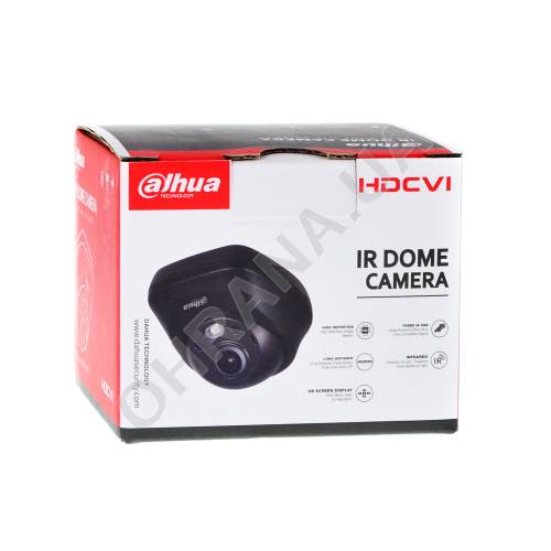 Фото HD-CVI MHD камера Dahua DH-HAC-HDW1200LP 2 Мп (2.1 мм) Black